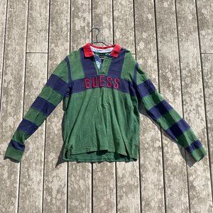 Guess Jeans Striped Rugby Shirt